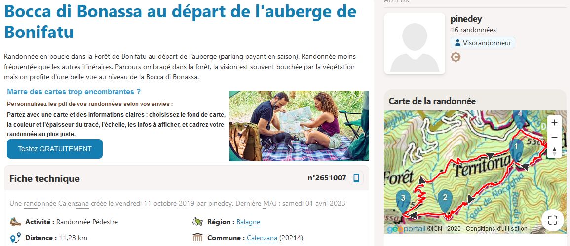 Boucle de Bonifato (Bonassa)